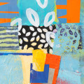 bright flower abstract