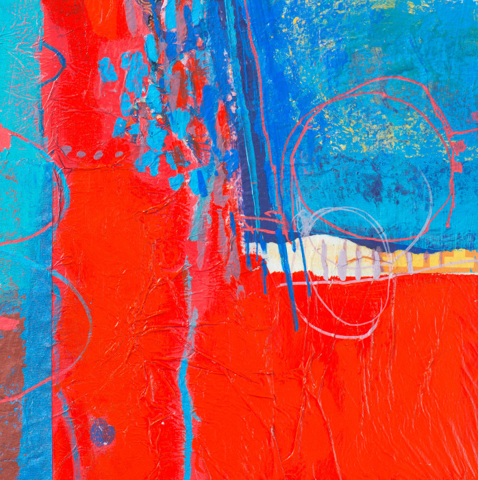bold colourful abstract