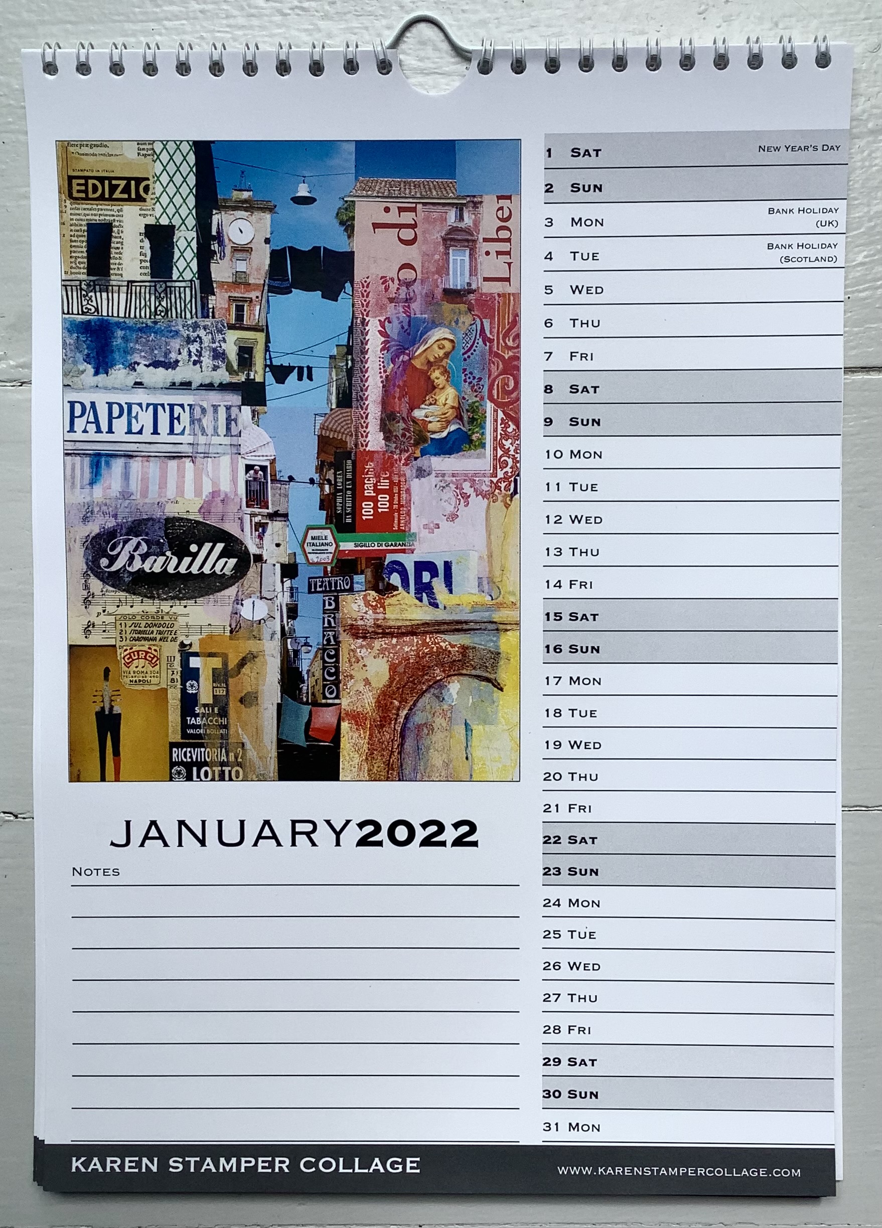 pacific travel calendario 2022