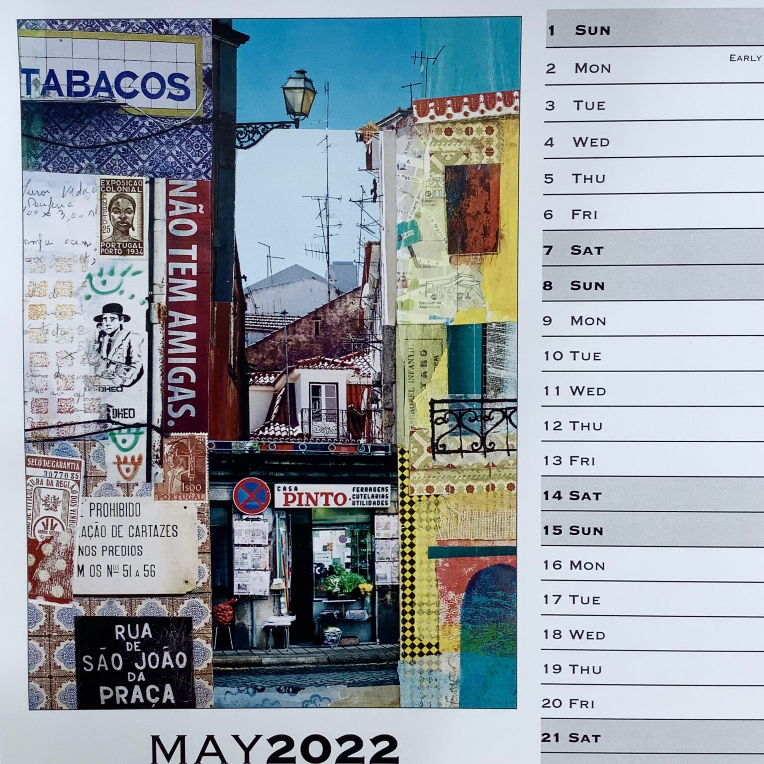 Travel Calendar 2022 - Karen StamperKaren Stamper
